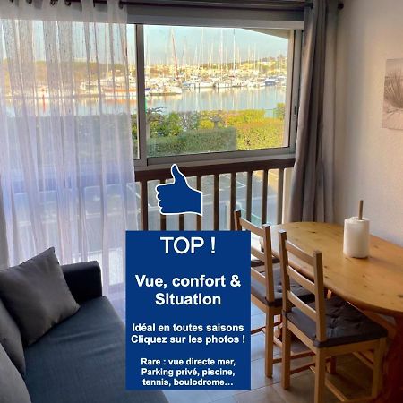 Studio Face A La Mer 4 Couchages - Gratuits Piscine Tennis Et Un Parking Prive Rare Et Tres Utile - Vue Magnifique Sur La Mer - Agreable En Toutes Saisons Ile Des Pecheurs - La Brigantine - Emplacement Et Vue Rares Au Cap D'Agde Exteriér fotografie